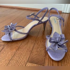 Purple fancy heels